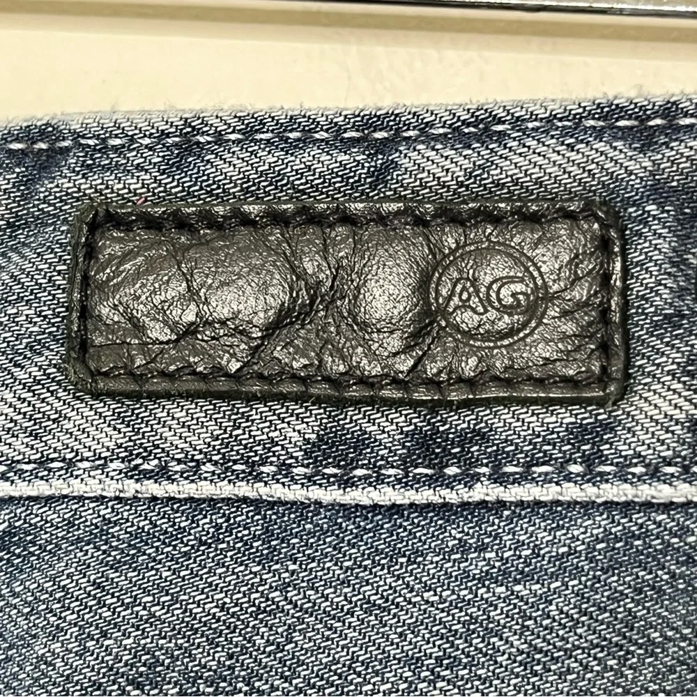 Adriano Goldschmied AG Alexxis Jeans Women’s 25 Blue High Rise‎ Straight Vintage